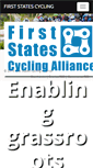 Mobile Screenshot of firststatescycling.org
